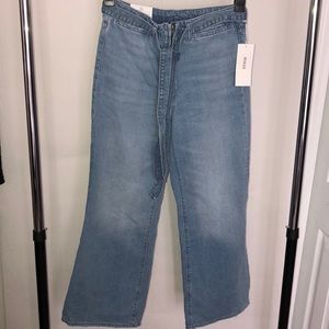 Wide High Waist Denim Jeans
